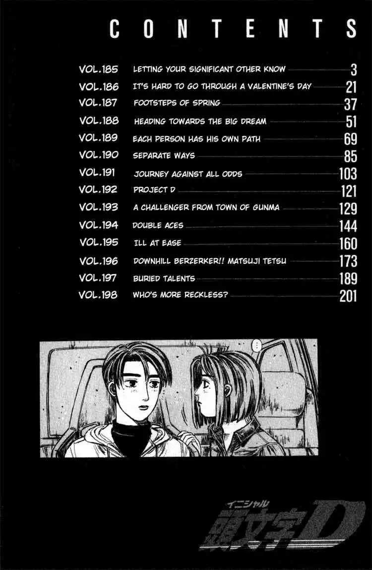 Initial D Chapter 185 3